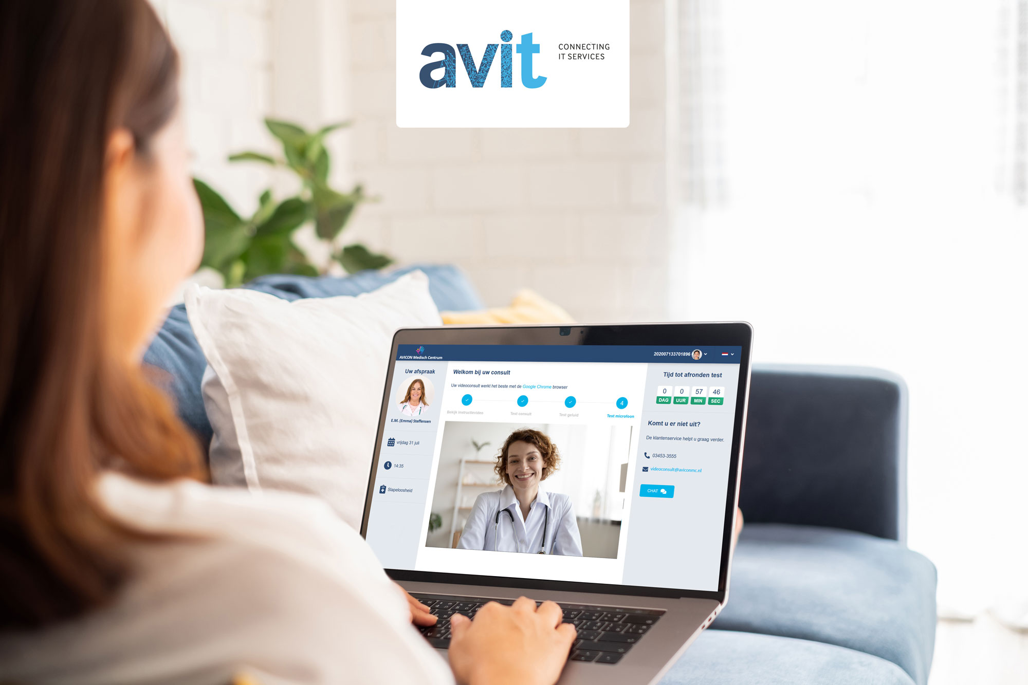 De perfecte videoconsult-oplossing voor zorgprofessionals