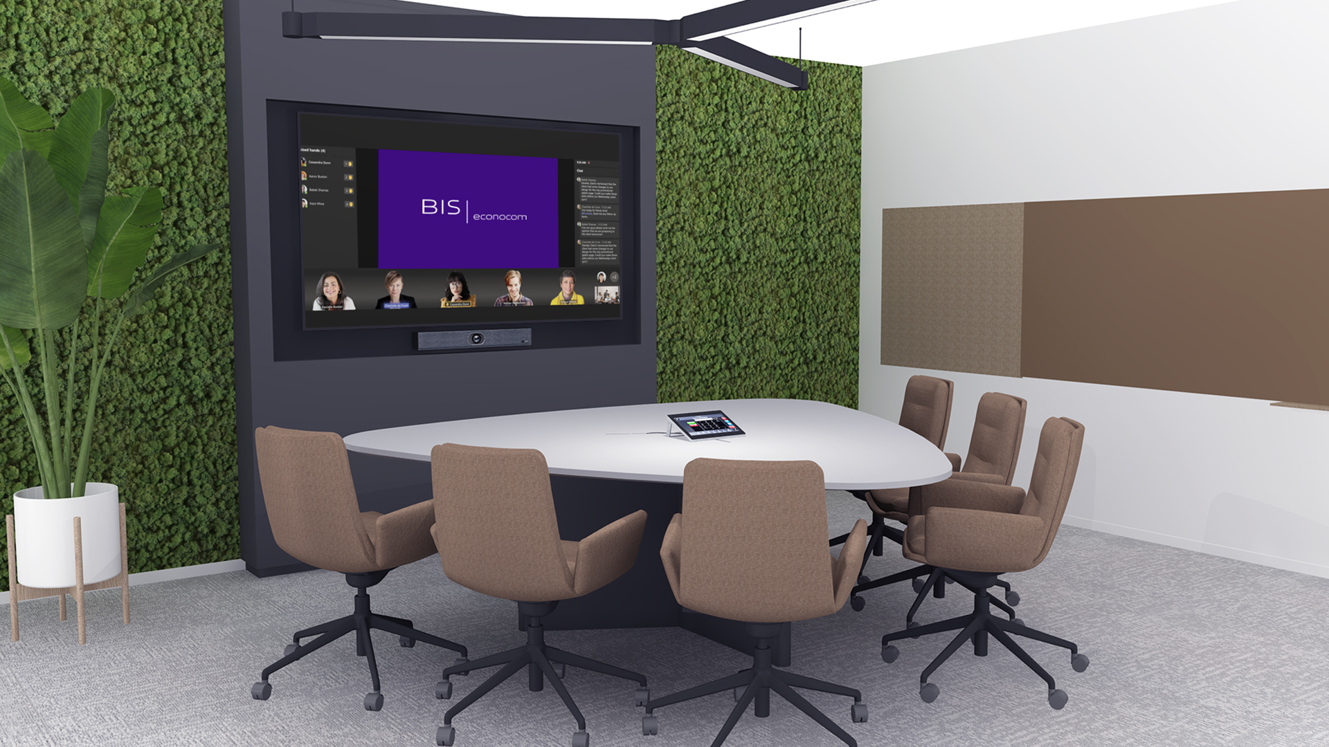 Signature Rooms geoptimaliseerd met Yealink en Samsung 