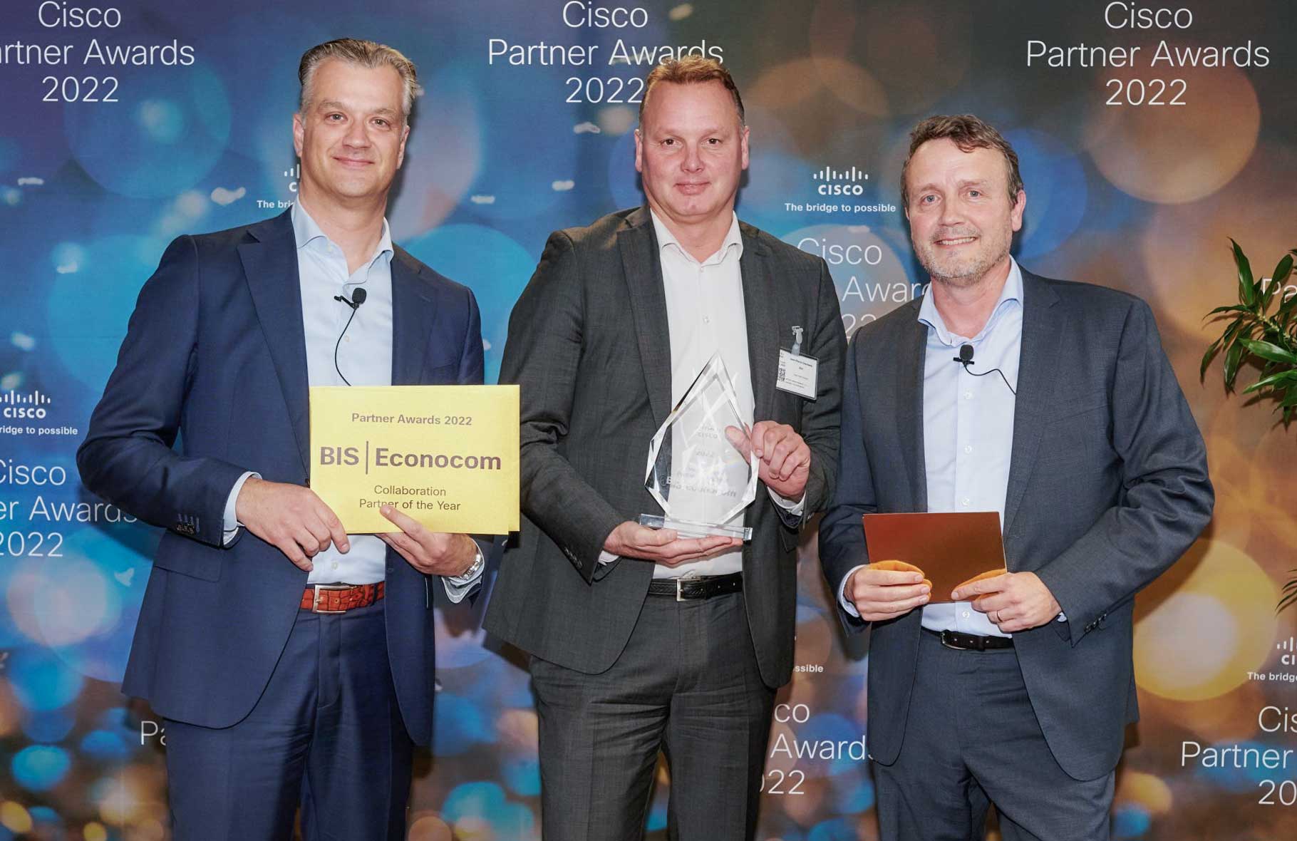 BIS|Econocom wint Cisco Collaboration Partner of the Year award