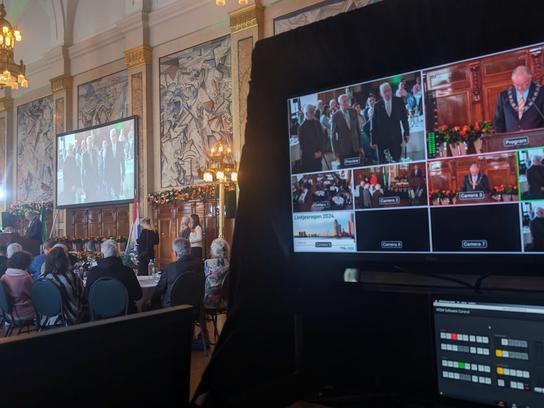 Event Rental ondersteunt lintjesregen 2024 in Rotterdam met audiovisuele expertise 