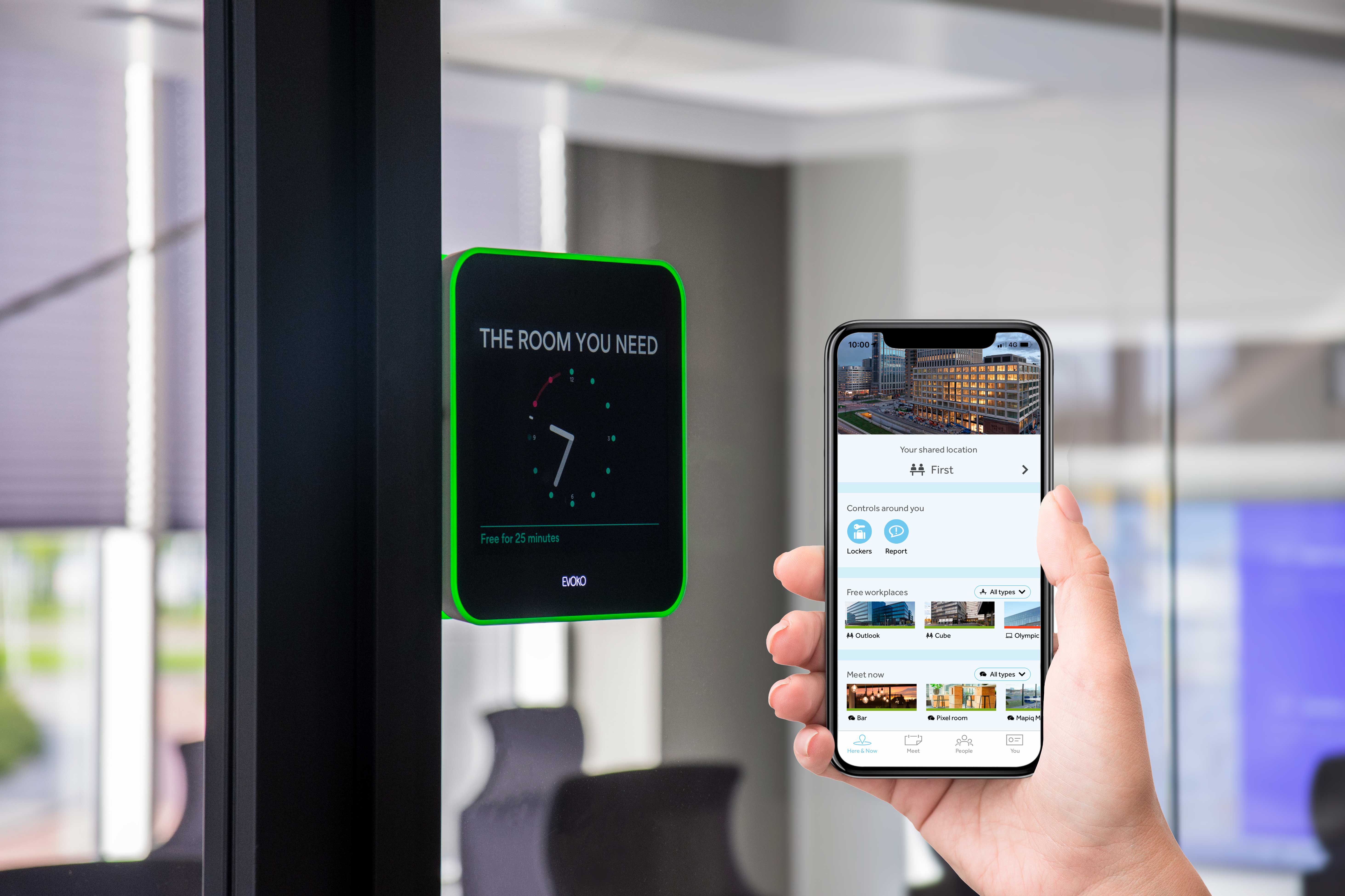Onzekere kantoorbezetting maakt desk & room booking een must