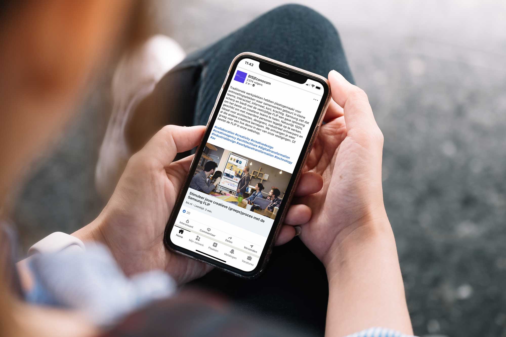 Ons nieuws en acties in je LinkedIn tijdlijn? Volg ons!
