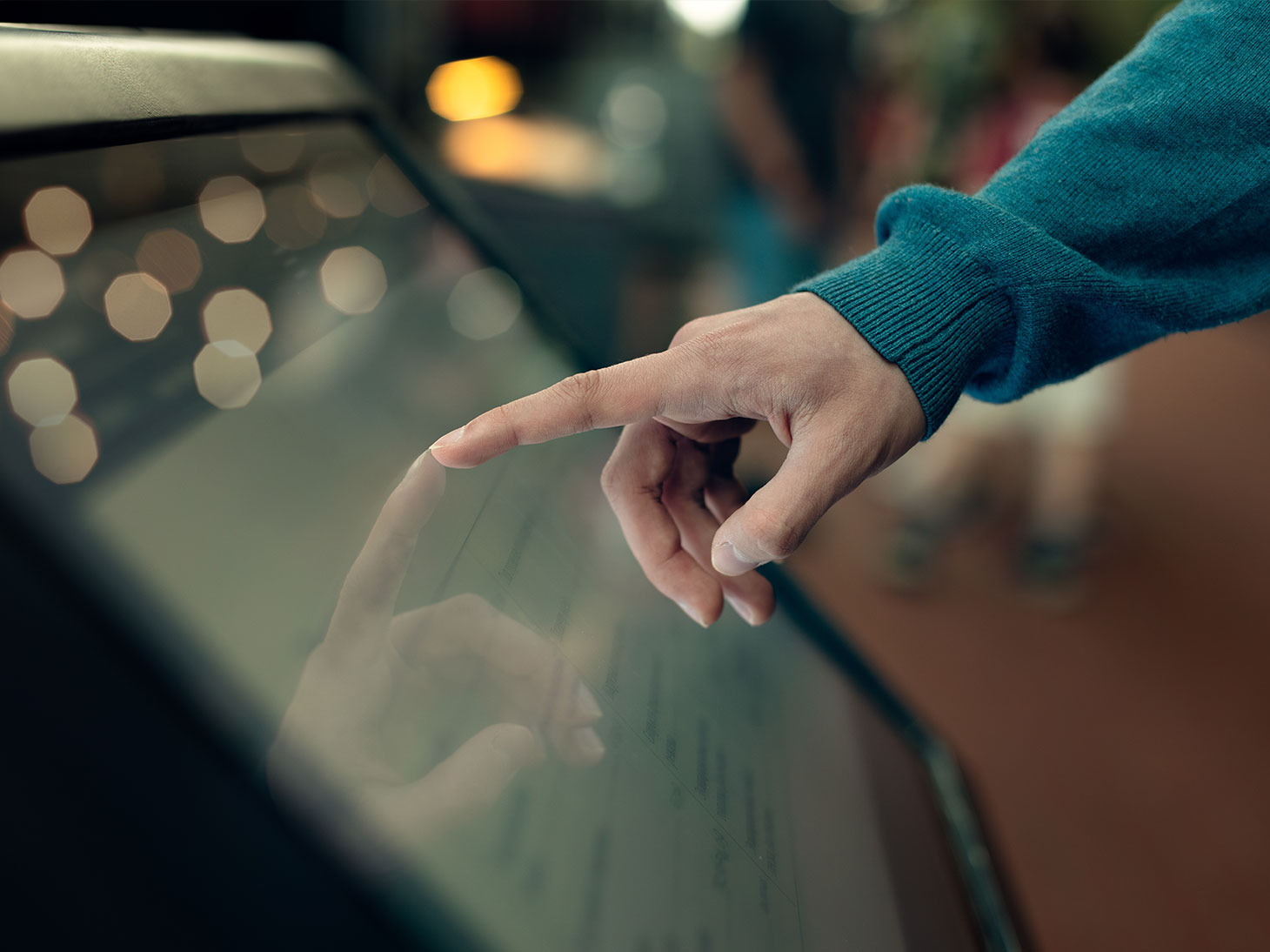 interactieve kiosk uitvaart