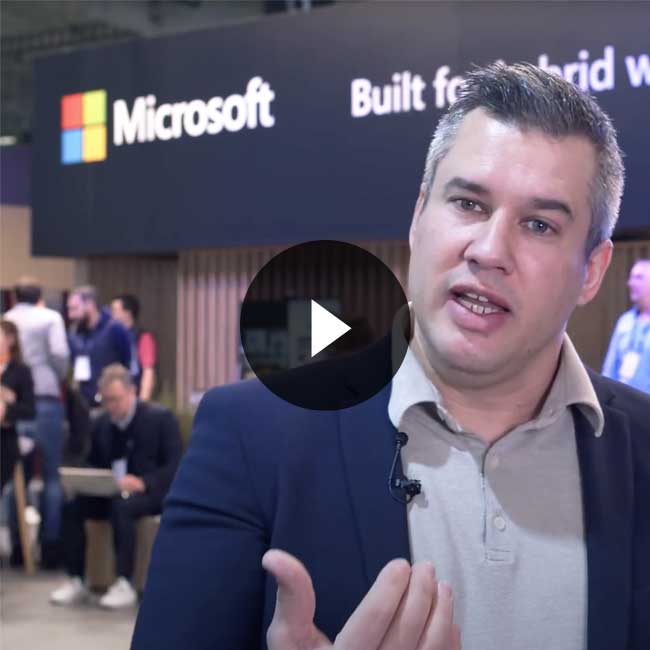 Prominente plek voor Microsoft Teams Rooms in het av landschap (video) 