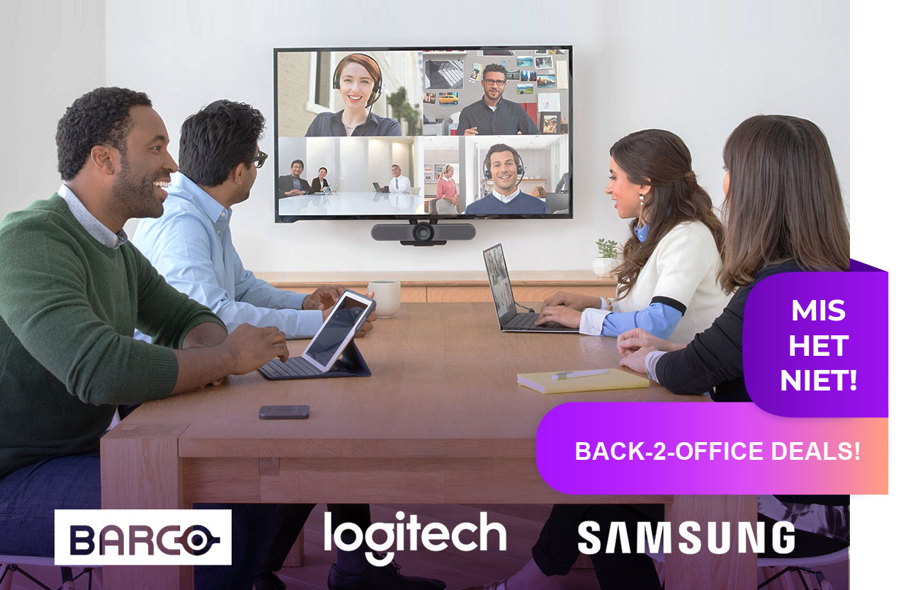 Back-2-Office! Vergadersets voor het hybride kantoor