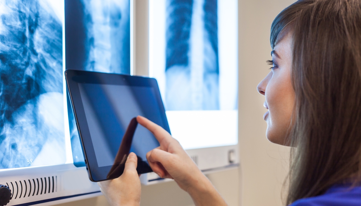 Innovatie in de zorg: beelden vanaf uw tablet op groot formaat weergeven!