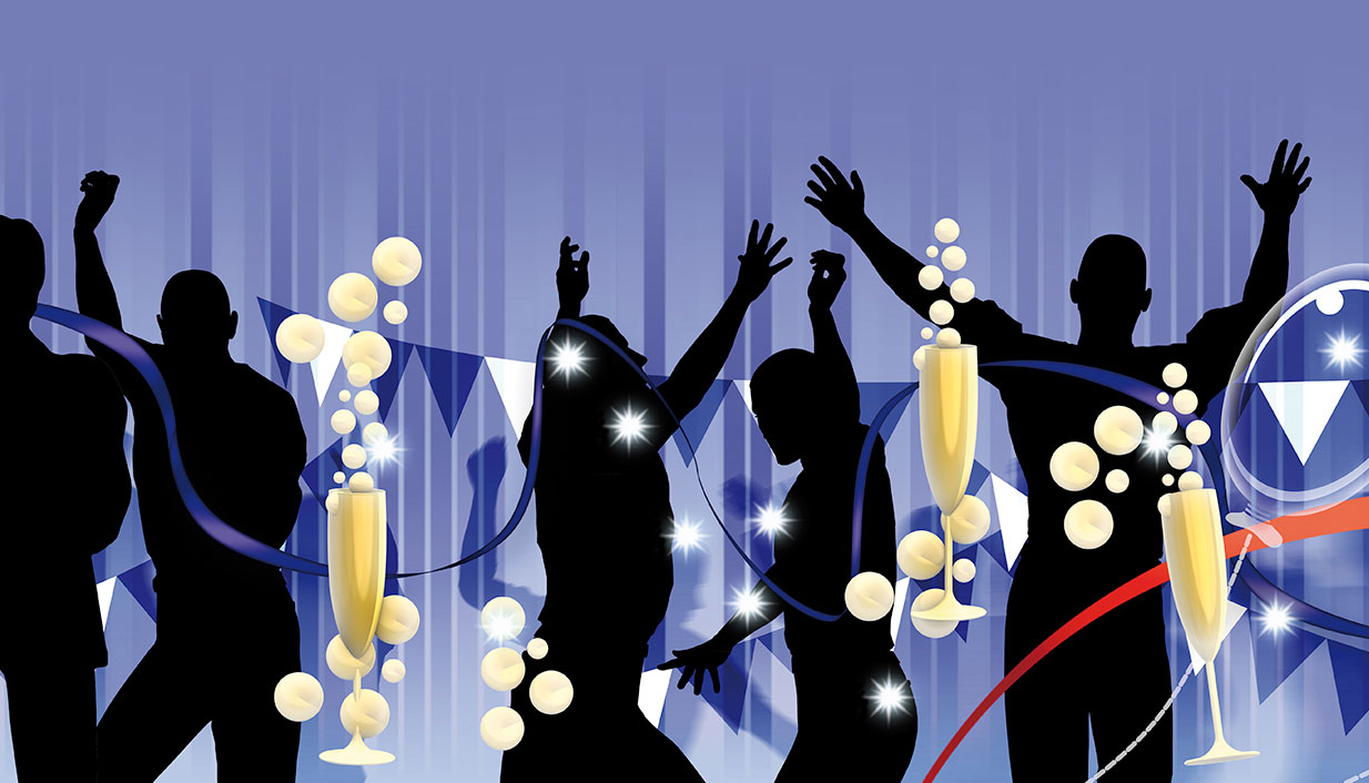 Uw eindejaarsevenement wordt echt goed met Event Rental