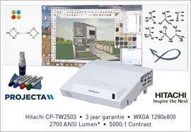Hitachi en BIS bewijzen: Ultieme interactiviteit is nu betaalbaar.