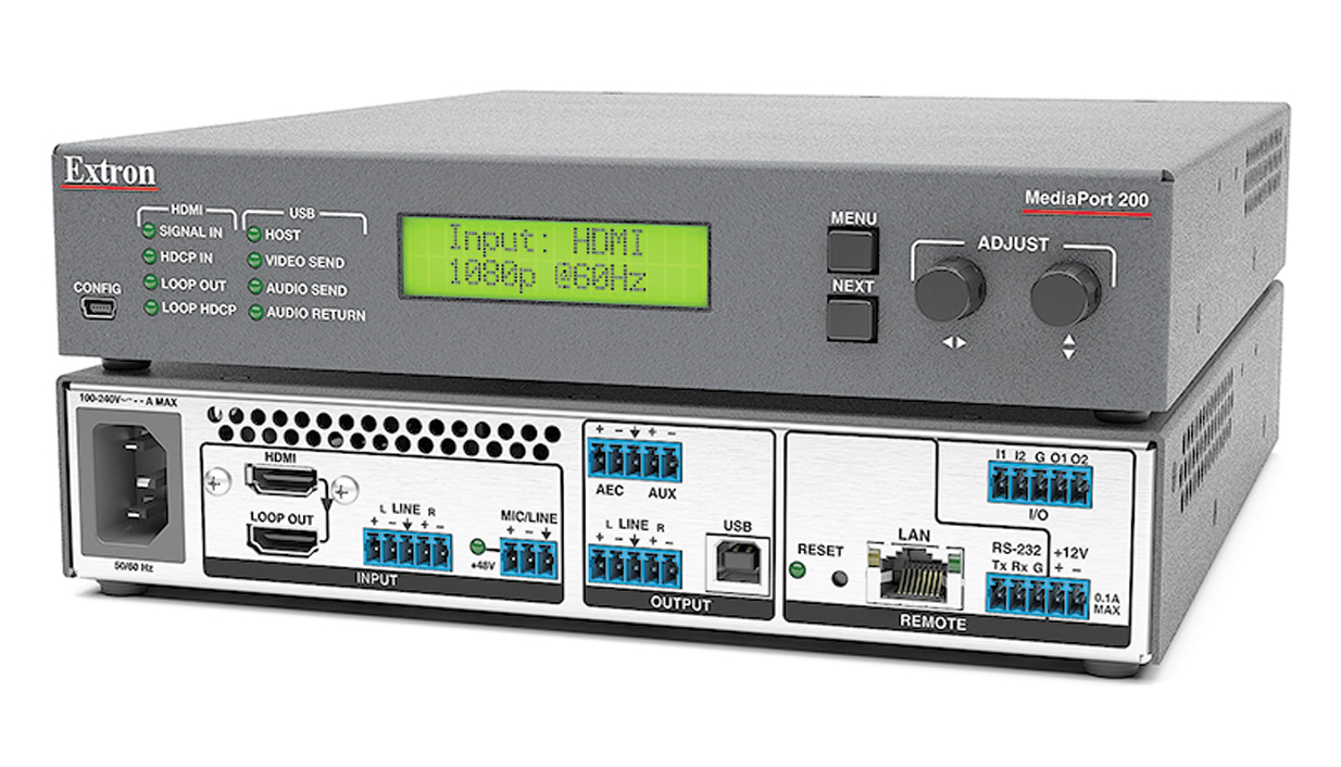 Ook Extron zet in op Collaboration met de MediaPort 200