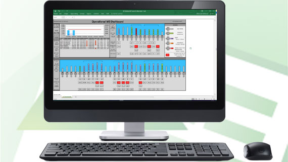 BIS ID XLS Display - Excel data visualiseren via Narrowcasting 