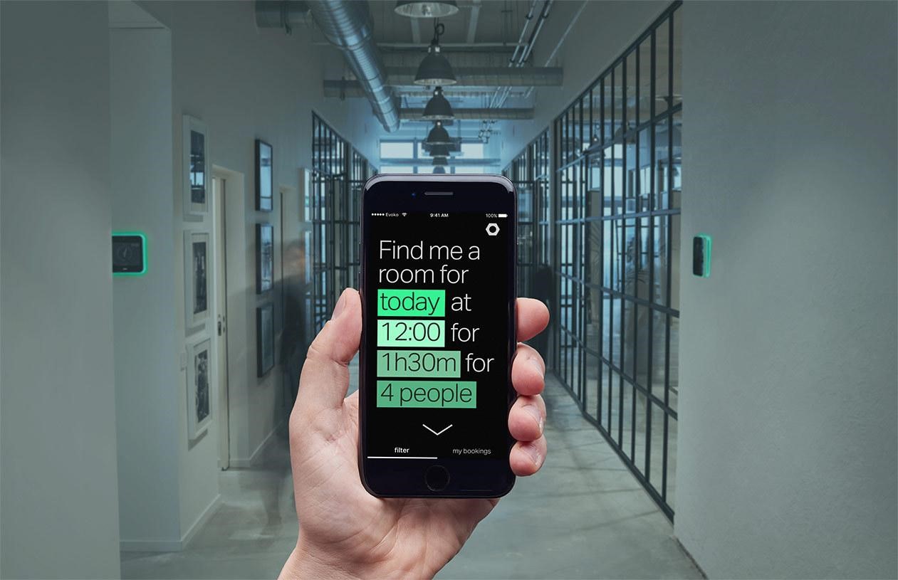 Evoko breidt Liso ruimtereservering-systeem uit met praktische app
