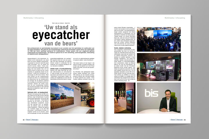 BIS Event Rental schittert in Instore & Livecomm