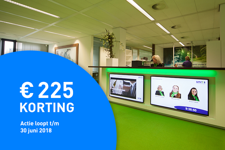 Nu € 225 korting op uw narrowcasting content refesh