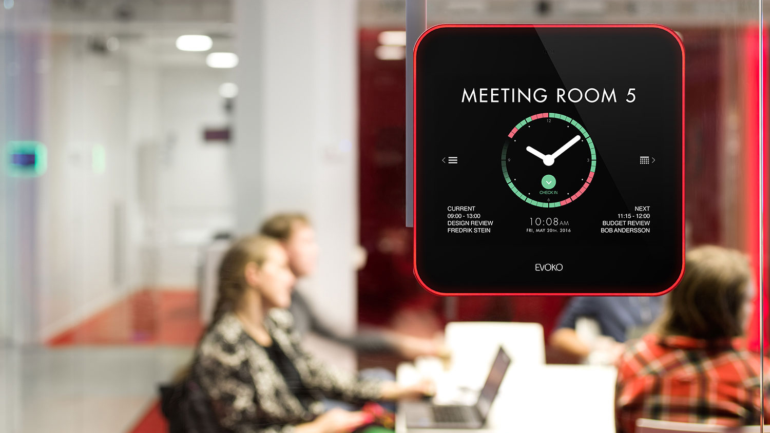 Room booking voor gestroomlijnde ontmoetingen op kantoor 