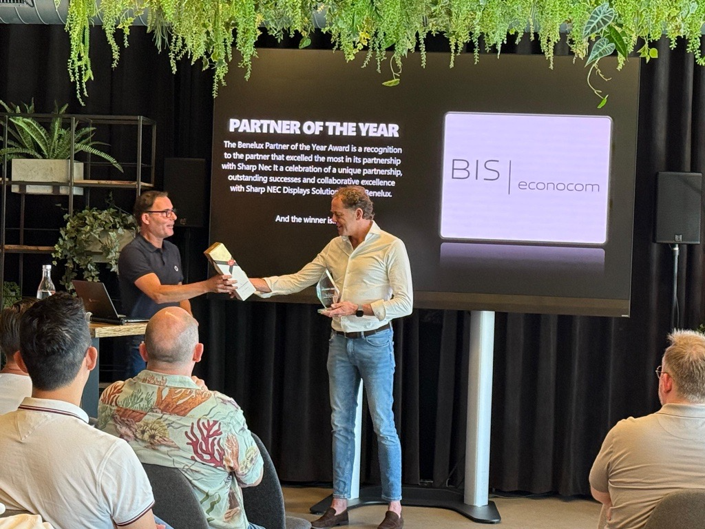 BIS|Econocom is ‘Partner of the Year’ van Sharp NEC 