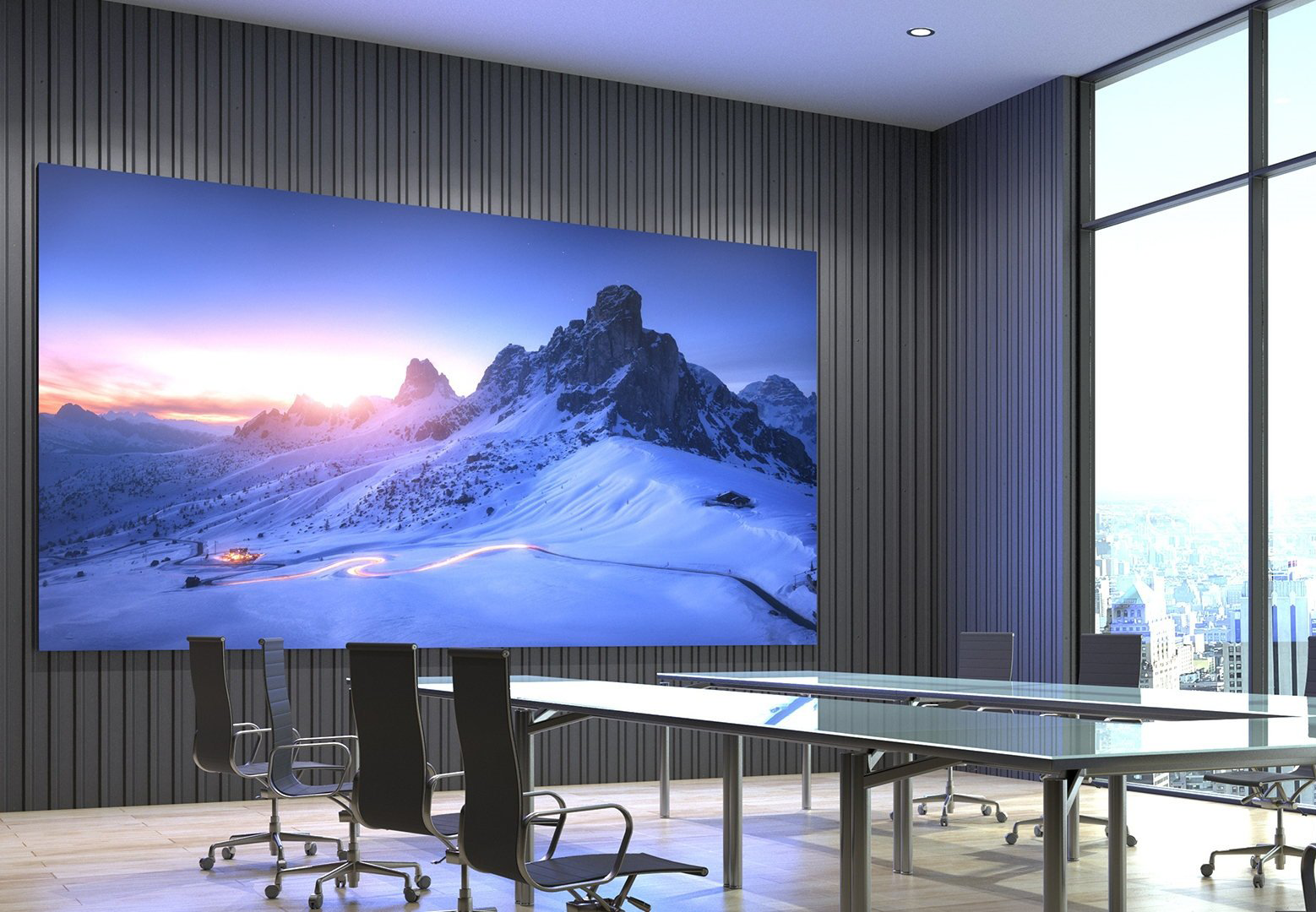 Ruil nu je projector in voor een Sharp LED wall