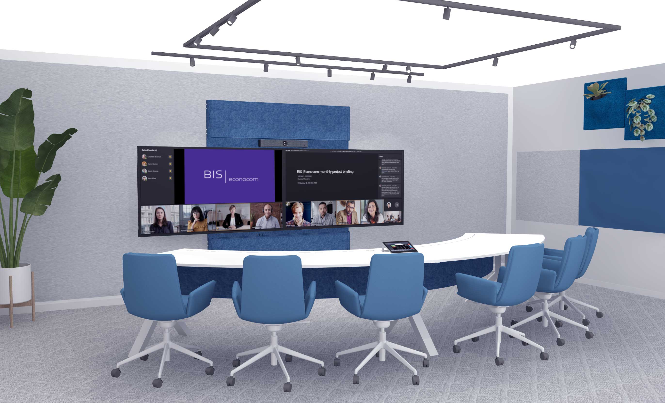 Wij tillen onze Signature Rooms naar een hoger niveau met Samsung QMB LED-displays 